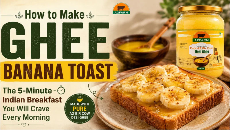 How to Make Ghee Banana Toast: The 5-Minute Indian Breakfast You Will Crave Every Morning