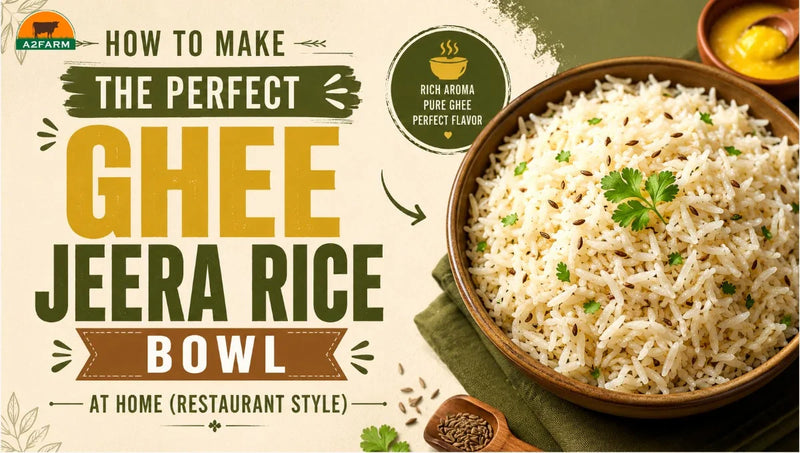 How to Make the Perfect Ghee Jeera Rice Bowl at Home (Restaurant Style)