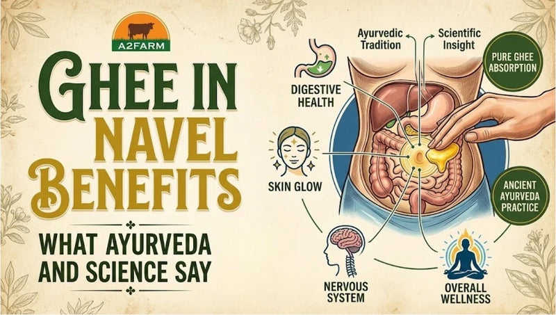 Ghee in Navel Benefits: What Ayurveda and Science Say