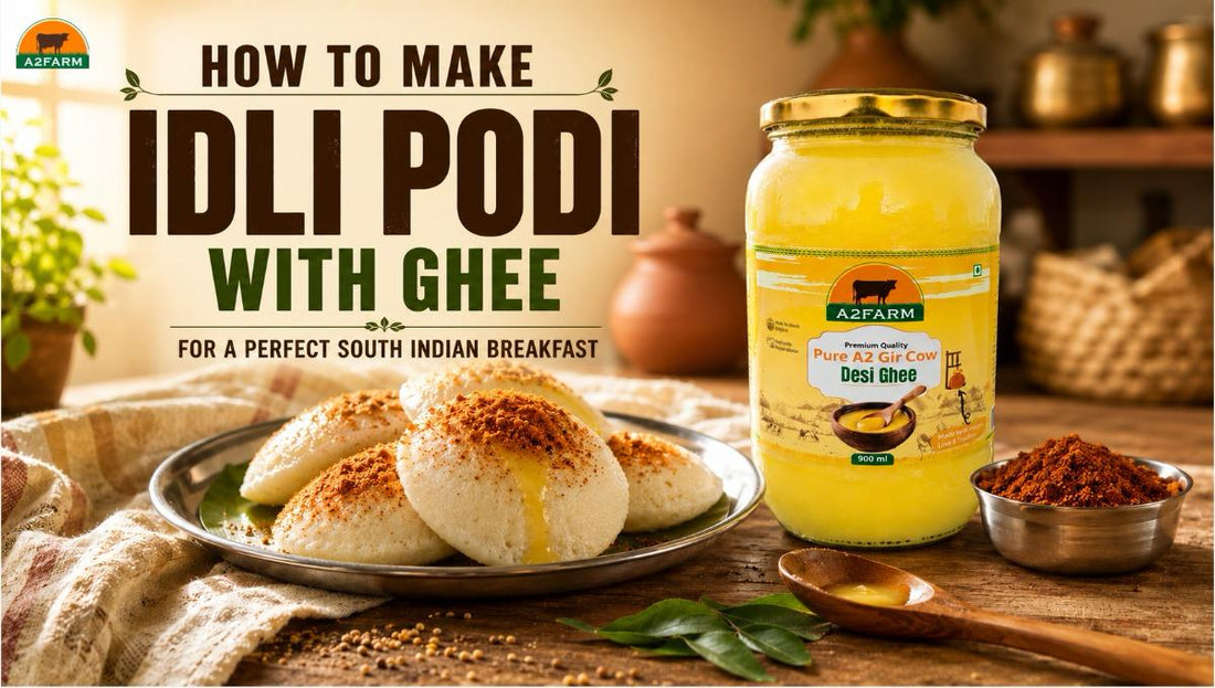 How to Make Idli Podi with Ghee for a Perfect South Indian Breakfast