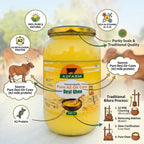 Pure A2 Gir Cow Desi Ghee | Hand-Churned by Bilona Method